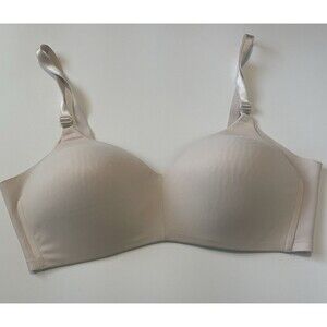 Warner’s Bra Wireless 38D Light Pink Back Closure Light Padding